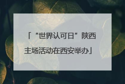 “世界认可日”陕西主场活动在西安举办