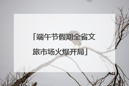 端午节假期全省文旅市场火爆开局
