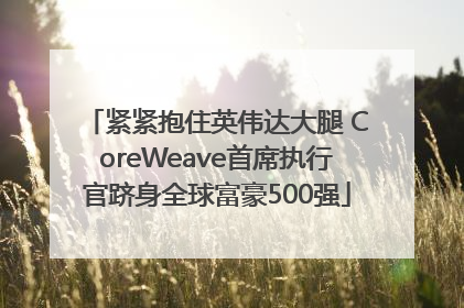 紧紧抱住英伟达大腿 CoreWeave首席执行官跻身全球富豪500强