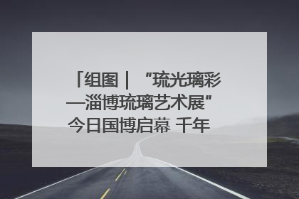 组图｜“琉光璃彩—淄博琉璃艺术展”今日国博启幕 千年窑火绽放京城