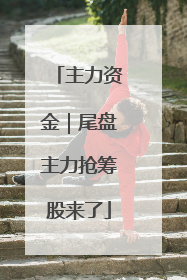 主力资金｜尾盘主力抢筹股来了