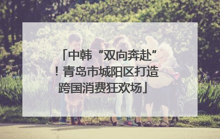 中韩“双向奔赴”！青岛市城阳区打造跨国消费狂欢场