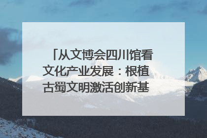 从文博会四川馆看文化产业发展：根植古蜀文明激活创新基因｜文博向“新”