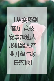 从赛场到客厅 竞技赛事加速人形机器人产业升级与场景落地