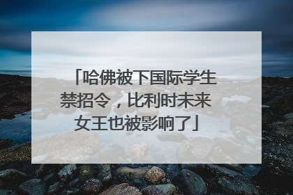 哈佛被下国际学生禁招令，比利时未来女王也被影响了