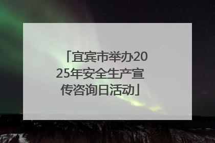 宜宾市举办2025年安全生产宣传咨询日活动