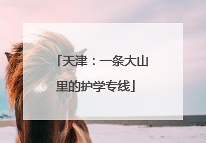 天津：一条大山里的护学专线