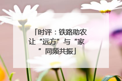 时评：铁路助农让“远方”与“家”同频共振