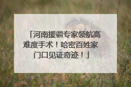 河南援疆专家领航高难度手术！哈密百姓家门口见证奇迹！