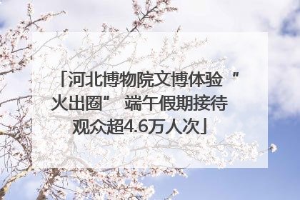 河北博物院文博体验“火出圈” 端午假期接待观众超4.6万人次