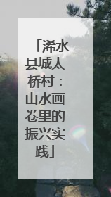 浠水县城太桥村：山水画卷里的振兴实践