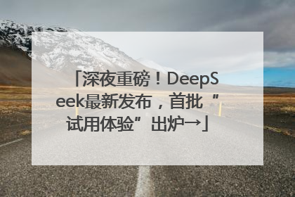深夜重磅！DeepSeek最新发布，首批“试用体验”出炉→
