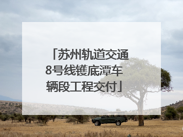 苏州轨道交通8号线镬底潭车辆段工程交付