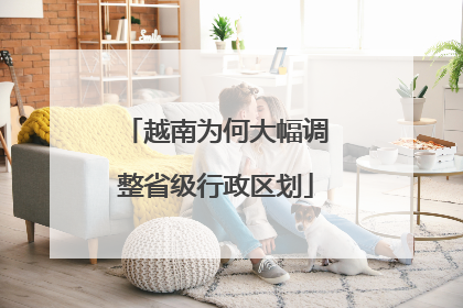 越南为何大幅调整省级行政区划