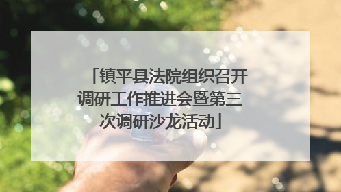 镇平县法院组织召开调研工作推进会暨第三次调研沙龙活动