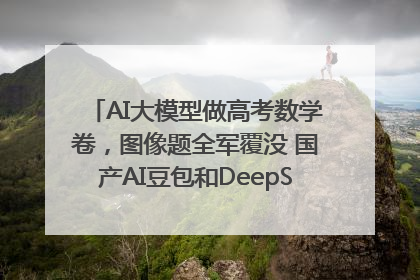 AI大模型做高考数学卷，图像题全军覆没 国产AI豆包和DeepSeek均得分144